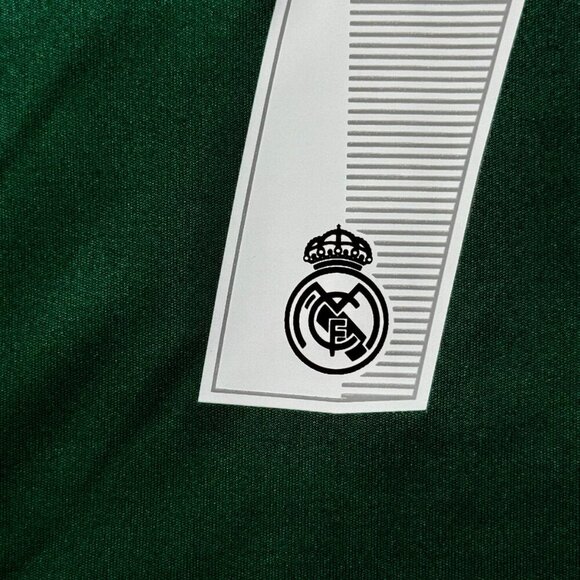 Adidas Ronaldo #7 Real Madrid 2012-13 Third Jersey Retro Green Long Sleeve - Picture 14 of 15